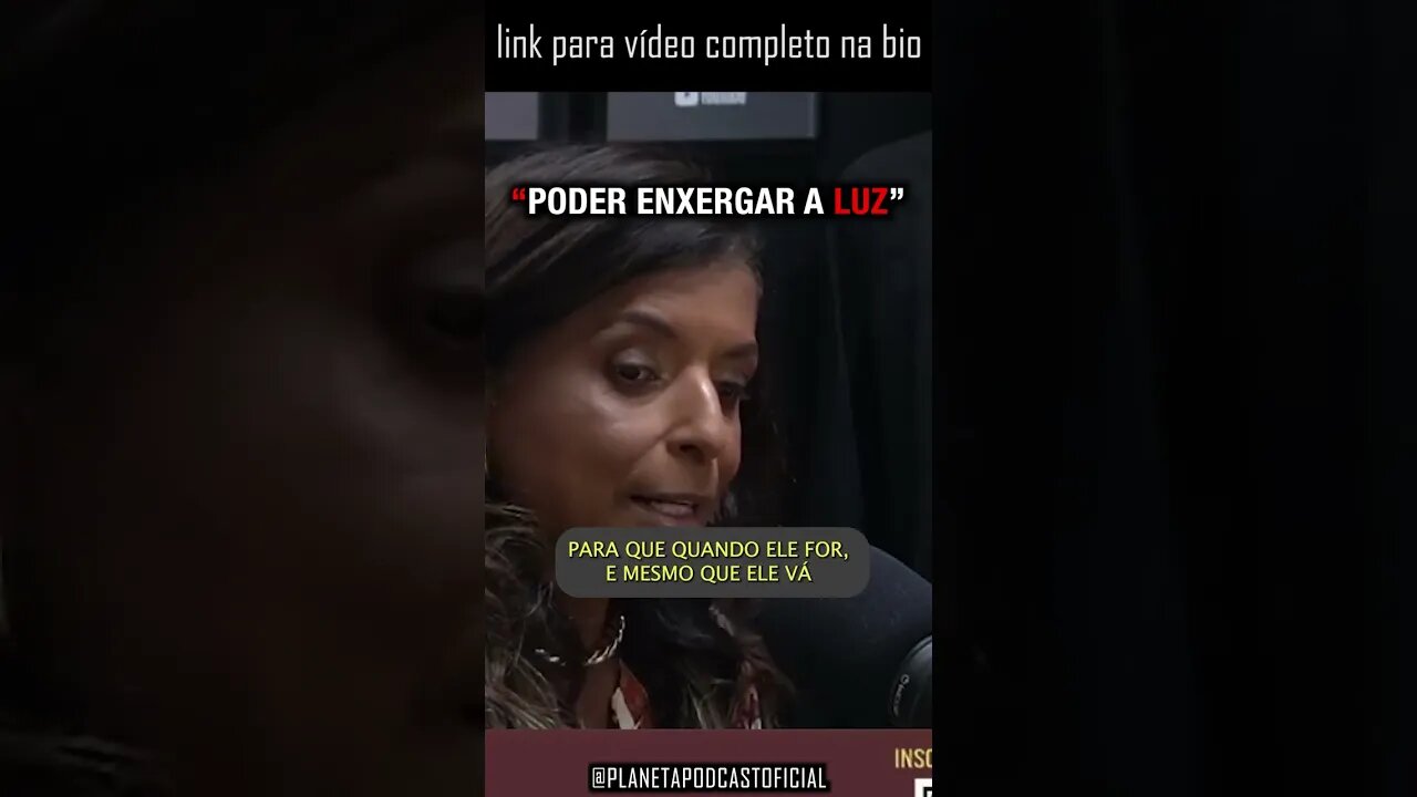 “NO PLANO ESPIRITUAL VC TEM A OPÇÃO DE ESCOLHA” com Vandinha Lopes | Planeta Podcast #shorts