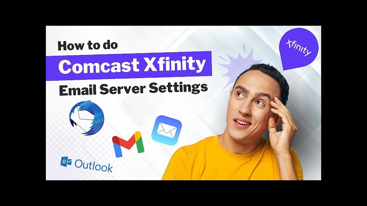 How to do Comcast Xfinity Email Server Settings?