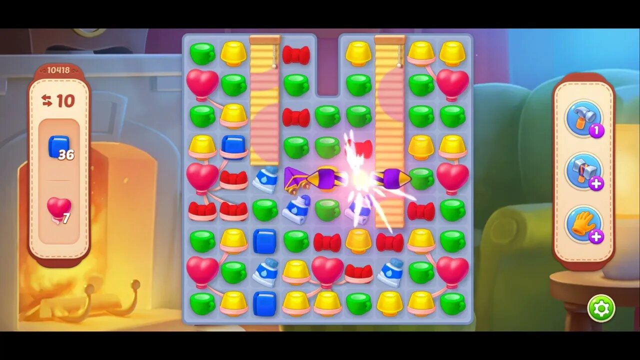 Playrix Homescapes Gameplay Walkthrough Level 10418