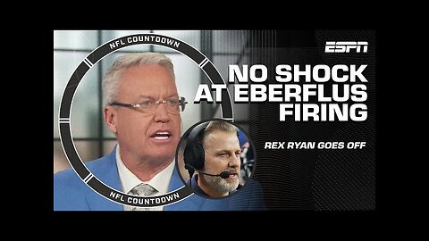 Rex Ryan GOES OFF Matt Eberflus' MISTAKES 🗣️ 'What the hell was he thinking?' | NFL Countdown