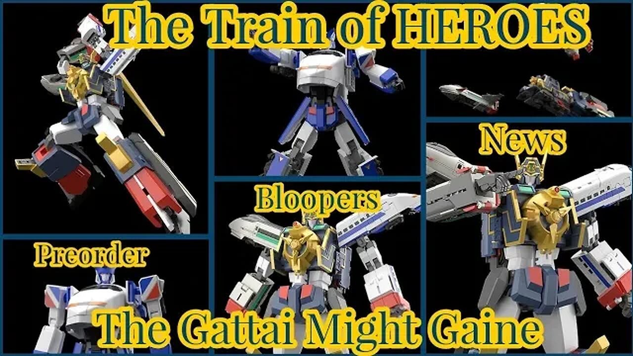 [Train of HEROES] (The Gattai Might Gaine) The Brave Express Might Gaine