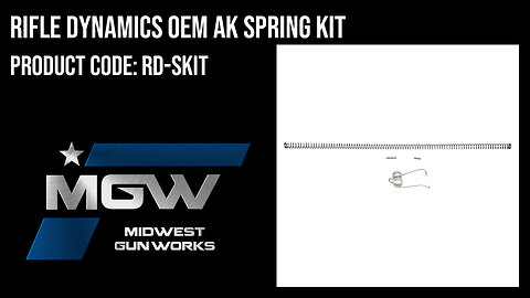 Rifle Dynamics OEM AK Spring Kit - RD-SKIT
