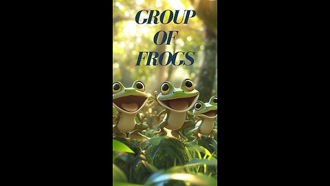 🎥🐸 "A Group of Frogs: The Inspirational Tale of Perseverance!" 🐸✨ #GroupOfFrogs #MotivationalStory