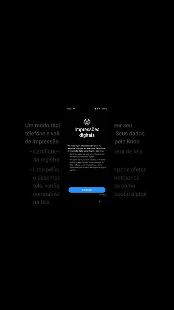 Cadastrar IMPRESSÃO DIGITAL no SAMSUNG GALAXY