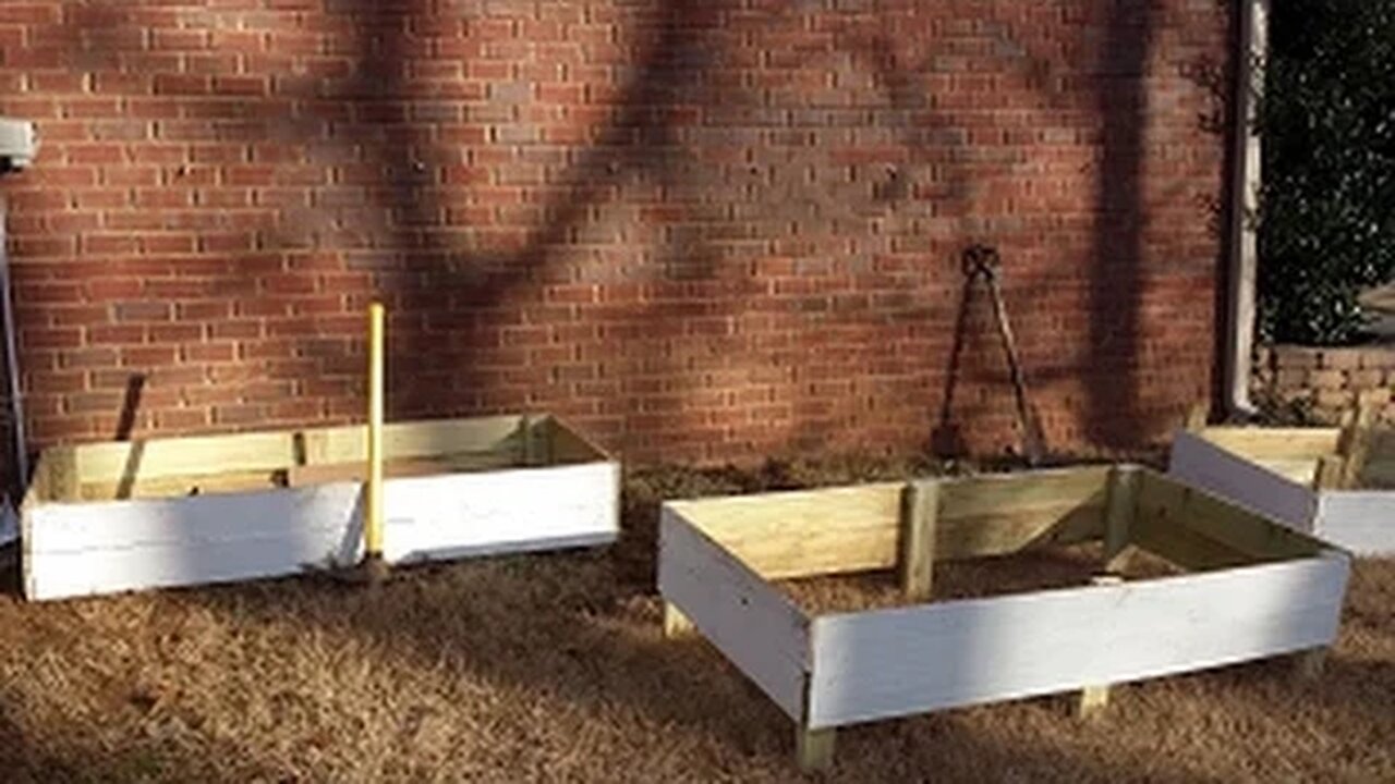 Growing Your Food Part 1 - Building Garden Boxes