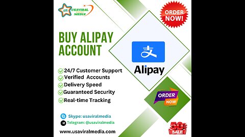 Verified- Alipay - Accounts- BUY SELL