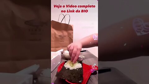 🤩🤤Como fazer Temaki em casa 🤩🤤