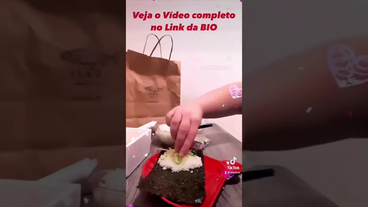 🤩🤤Como fazer Temaki em casa 🤩🤤