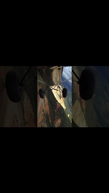 12,500ft take off - Top of the World! #airplane #mountains #insane #bushplane