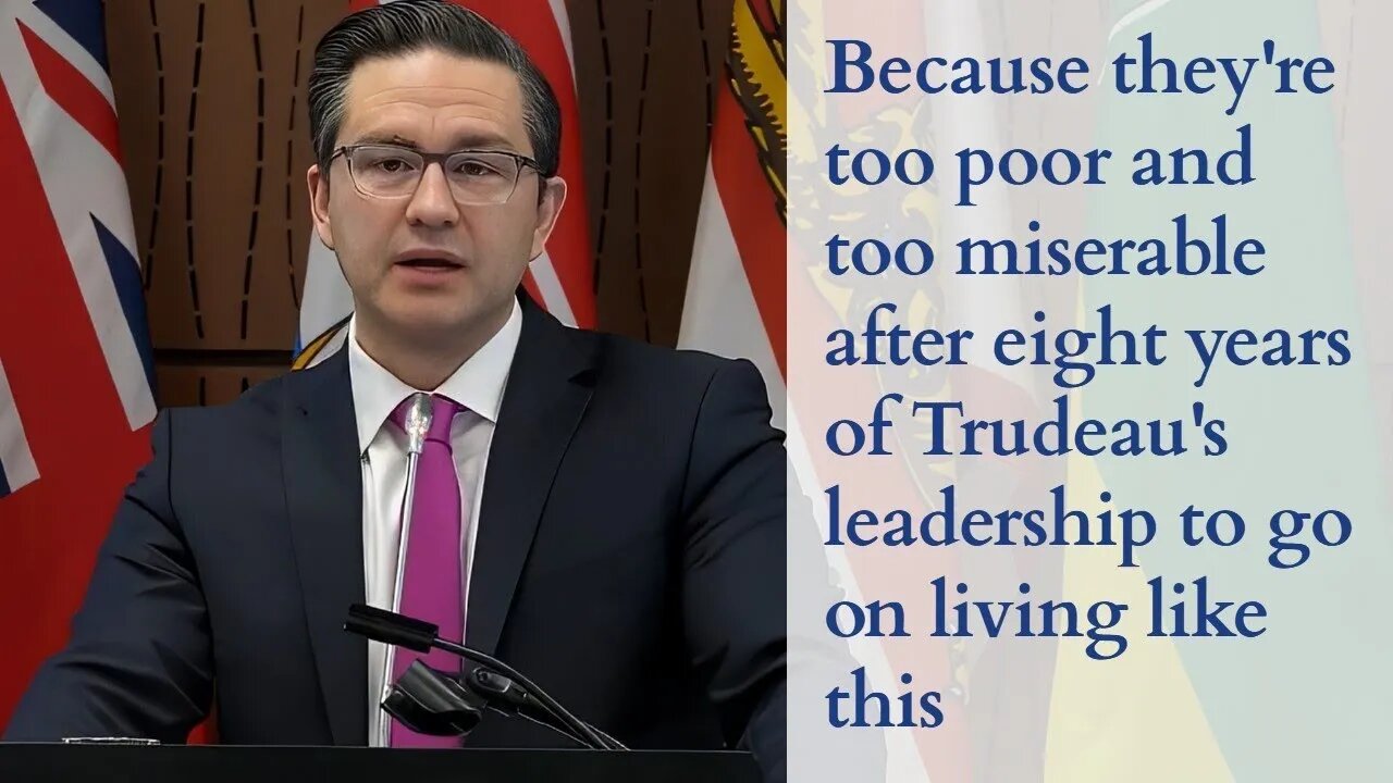 Pierre Poilievre, Many Canadians Are Applying For Medical Assistance In Dying