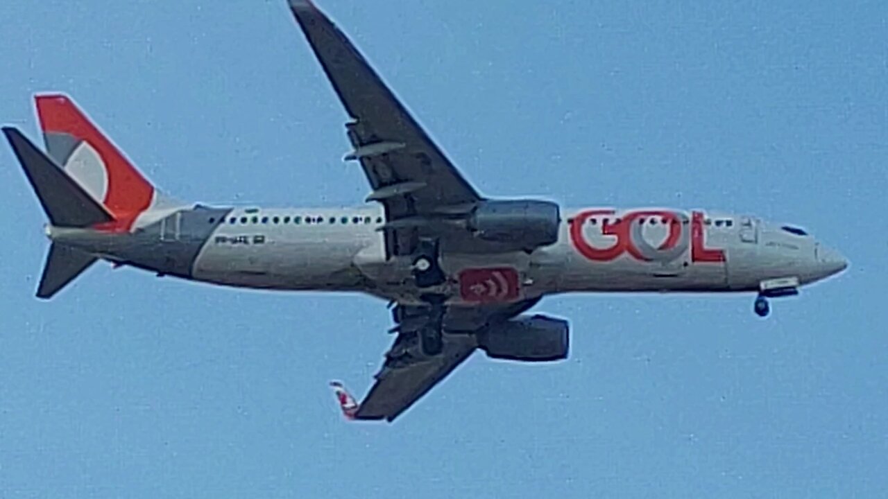 Boeing 737-800 PR-GZE coming from Rio de Janeiro to Fortaleza
