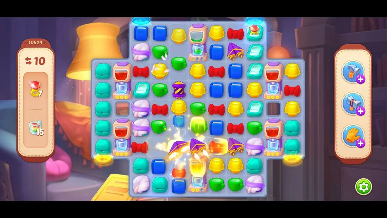 Playrix Homescapes Gameplay Walkthrough Level 10524