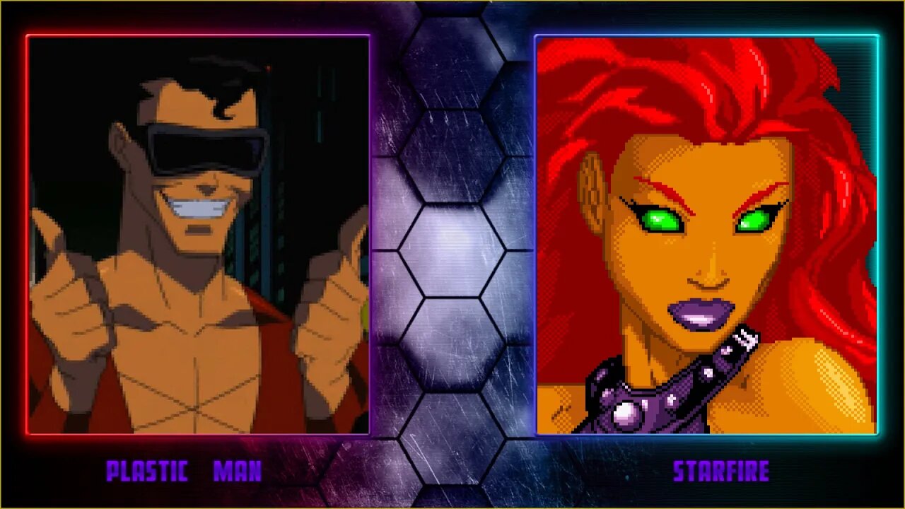 Mugen: Plastic Man vs Starfire