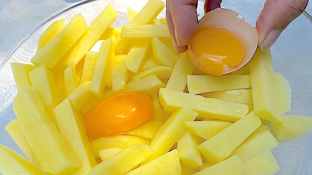Better than fries! Don't go to McDonalds anymore! Crispy, easy and very delicious! Simple recipe!