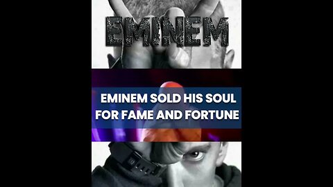 EMINEM: 𝗦𝗢𝗟𝗗 𝗛𝗜𝗦 𝗦𝗢𝗨𝗟 FOR FAME AND FORTUNE 👹
