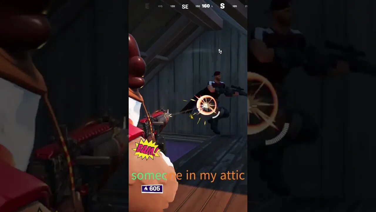 find someone in my attic #Fortnite #attic