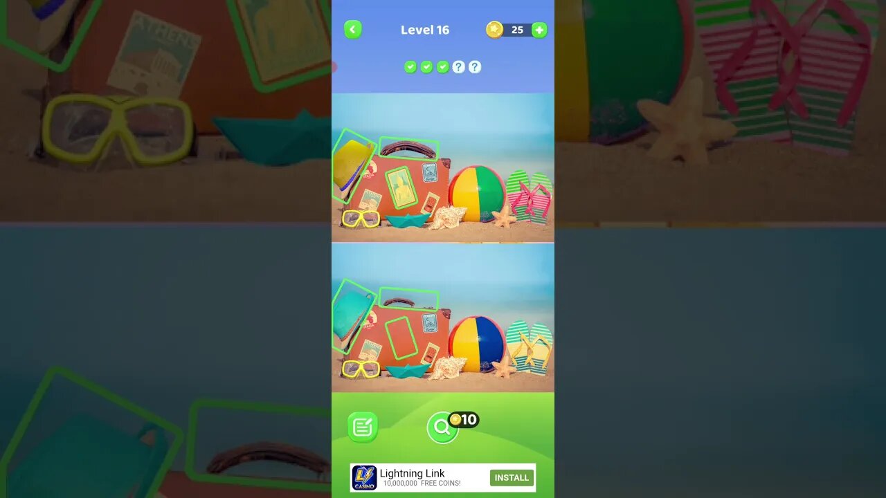 Differences in eyes - Level 16