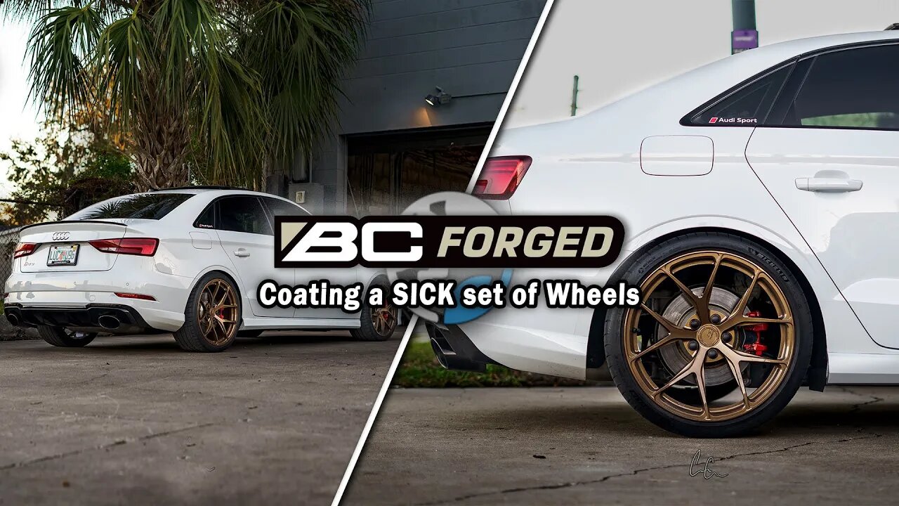 Ceramic Coating Wheels | BC Forged on an Audi RS3!