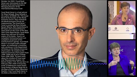 Yuval Noah Harari Interviewed By Kristalina Georgieva, the Managing Director of IMF + "Democracy Is Not An Ideal System for Deciding What Is Truth. You Shouldn't Be Able to Vote That Climate Change Isn't Real." - Yuval Noah Harari