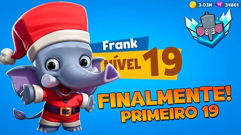 MEU PRIMEIRO NV 19 FRANK! CAMINHO DAS PATAS IMPOSSÍVEL E TOP 5% NO EVENTO ZOOBA