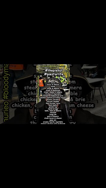 #maurieo #shorts THE PIE LIST VER 1.O