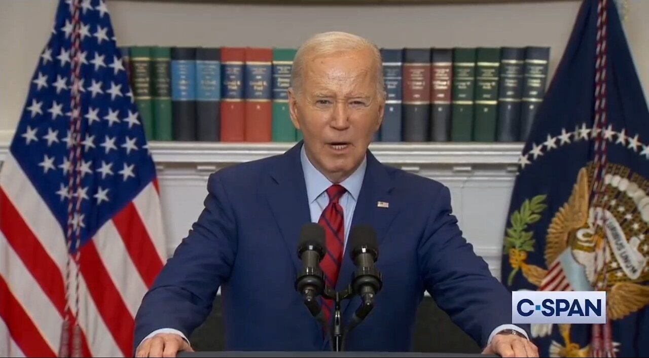 After Ignoring The Pro Hamas College Protests, Biden Gives A Weak 3-Minute Statement