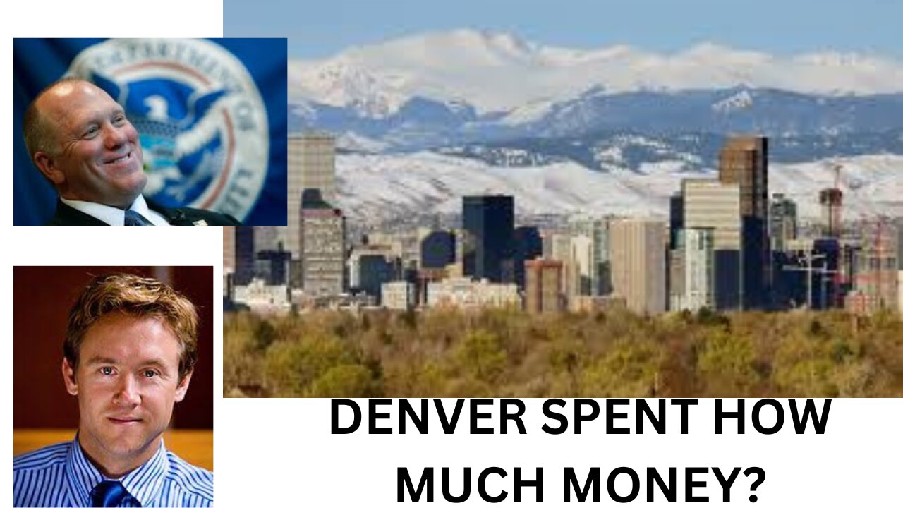 The City of Denver spent how much money on migrats?