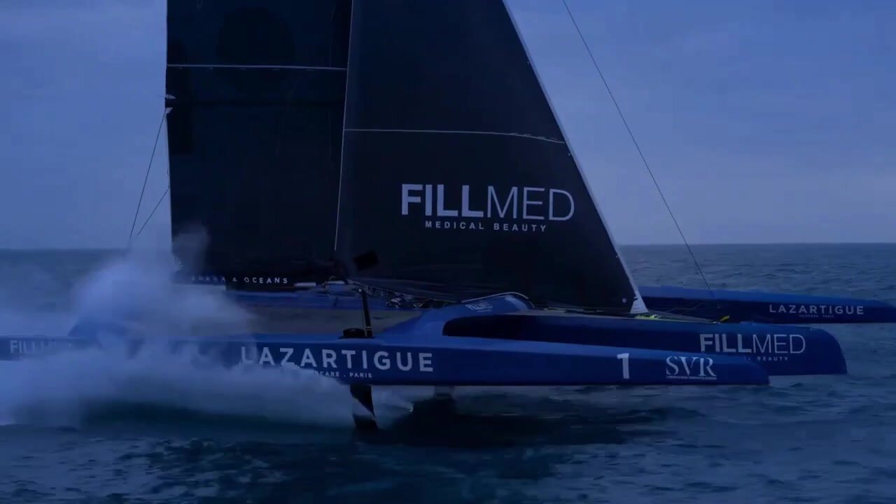 Sailings' "Holy Grail" The Jules Verne Trophy Has Started. SODEBO, SVR LAZARTIGUE Race Around World