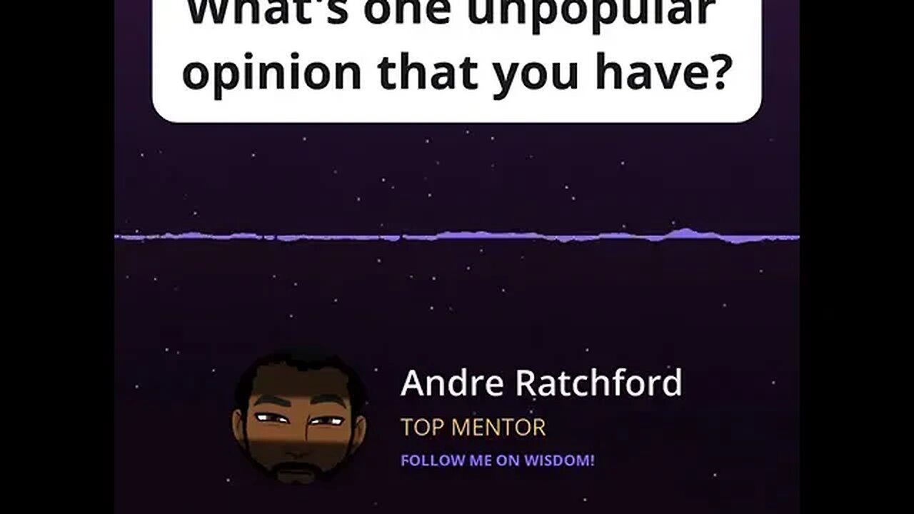 What's one unpopular opinion that you have? #blackgamer #gamer