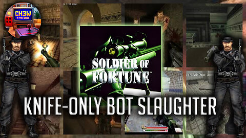 Soldier of Fortune Deathmatch – Knife-Only Bot Slaughter