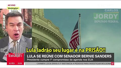 LULA é HOMENAGEADO AO VIVO NA GLOBO NEWS