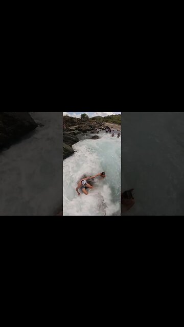 Natural Jacuzzi in the BVI