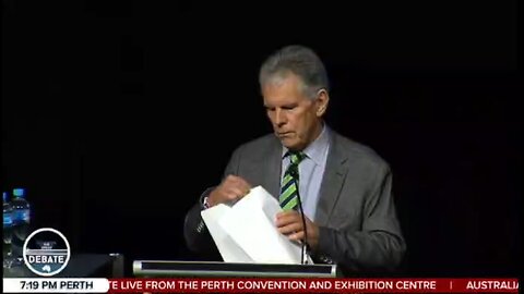 Australia: Professor Ian Brighthope breaks down in tears..