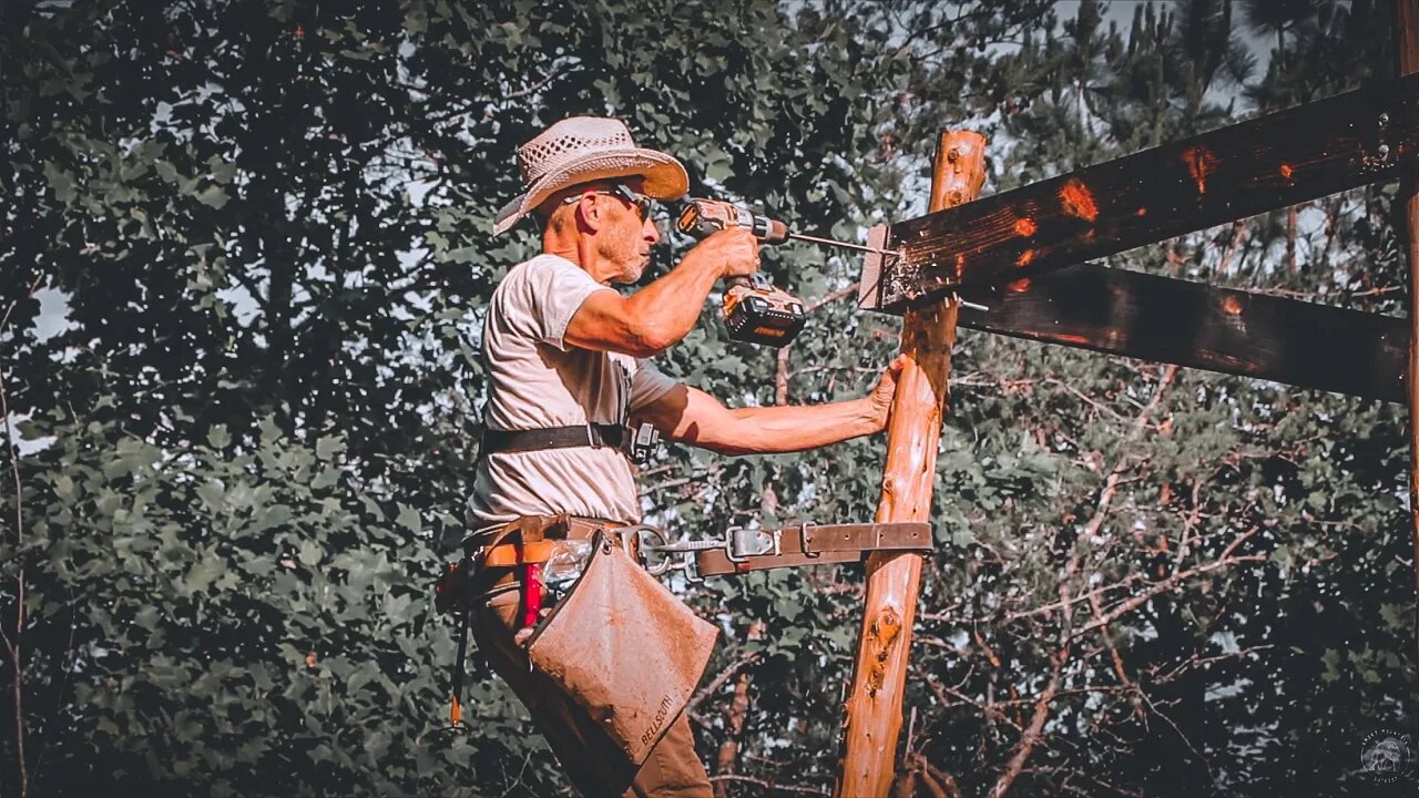 Start to Finish | 22 Foot Log Tower Build