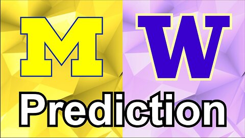 Michigan vs Washington PREDICTION and Analysis