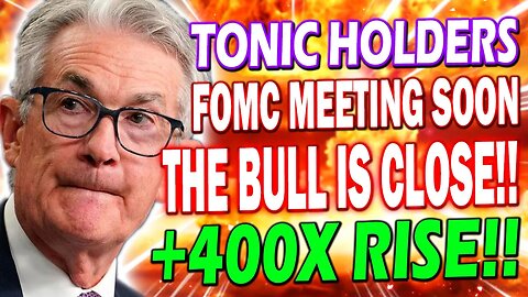 TECTONIC FOMC MEETING IS CLOSE!! THIS COULD BE HUGE!!!TECTONIC BREAKING NEWS!!🔥 *URGENT UPDATE*