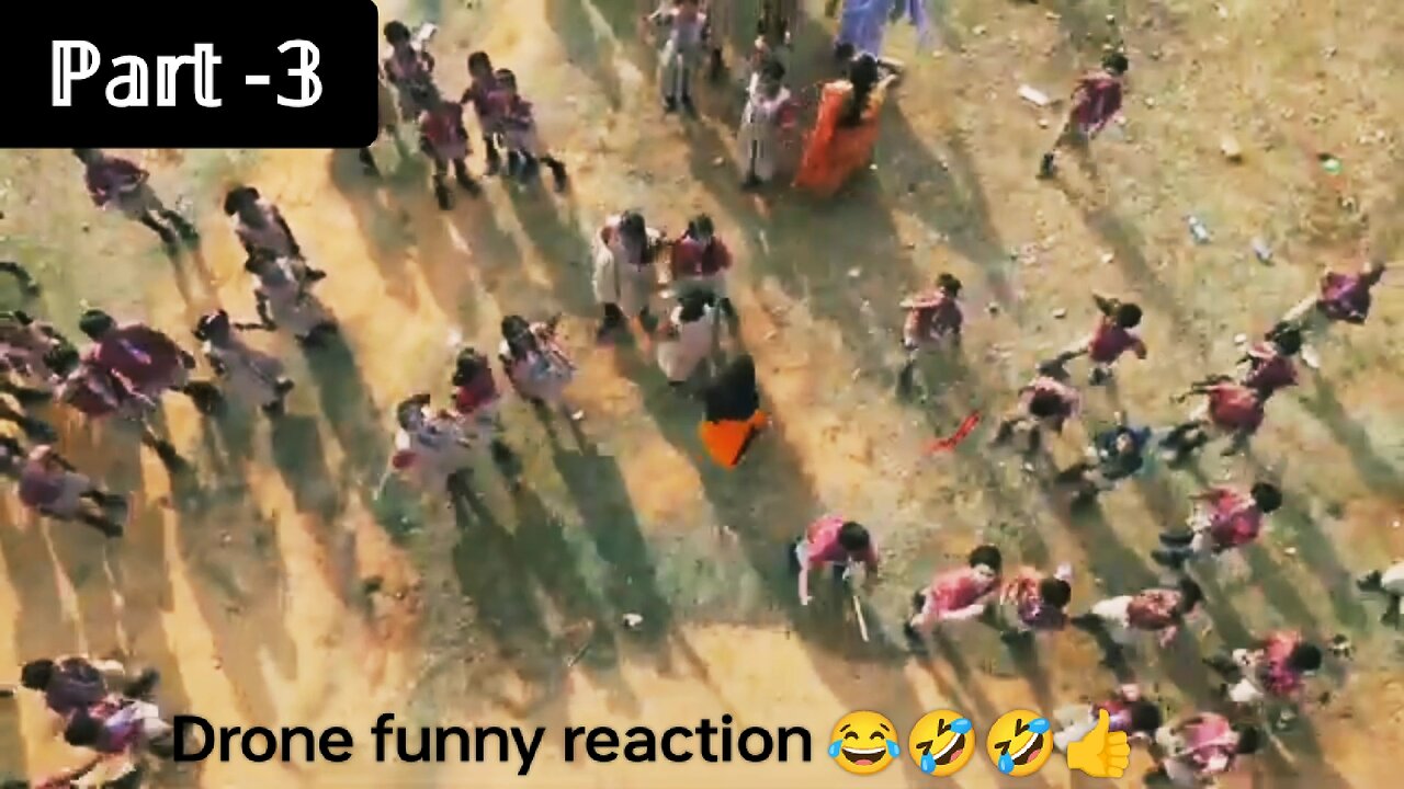 Funny Dron reaction for village people 😂🤣🤣