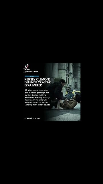 Keirsey Clemons DEFENDS Ezra Miller ⚡