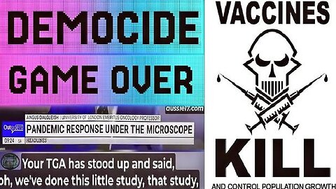 Top Doctor Blows Whistle: Covid Shots Are ‘Not Vaccines And People Are Dying - Nov 30.