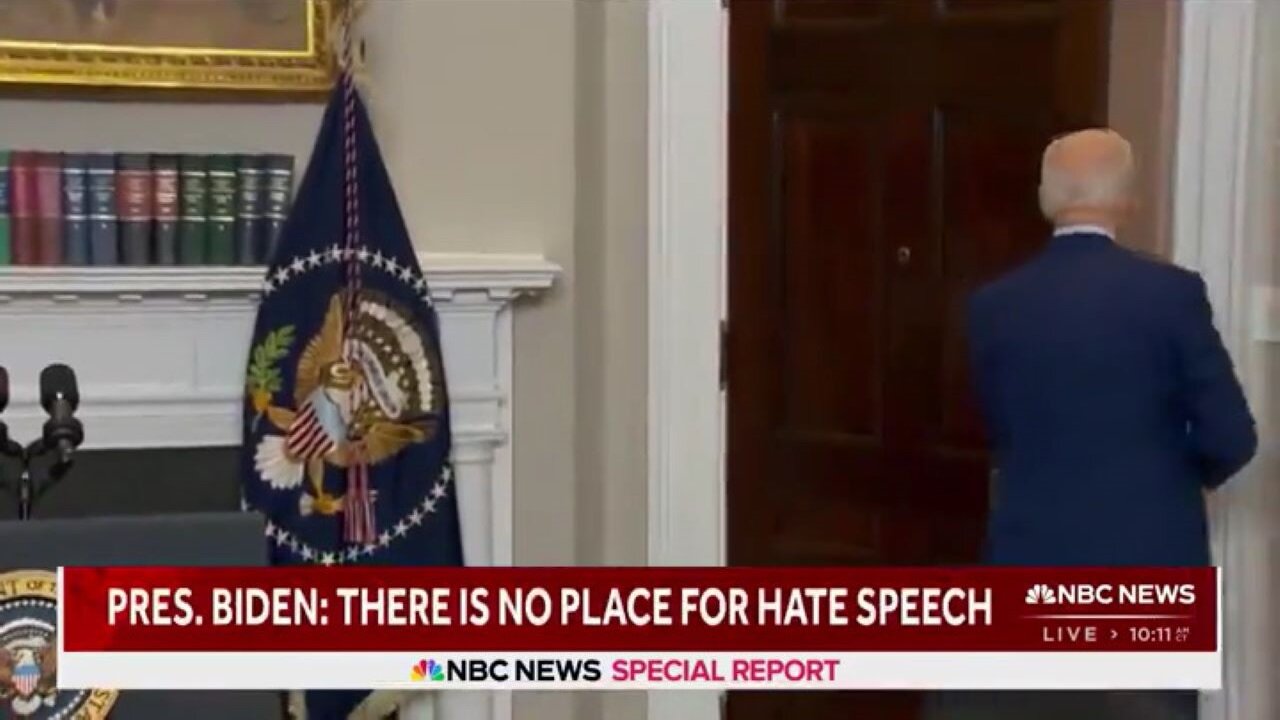 Biden Shuffles Away From The Presser Saying Protests Haven't Forced Him To Reconsider Policies