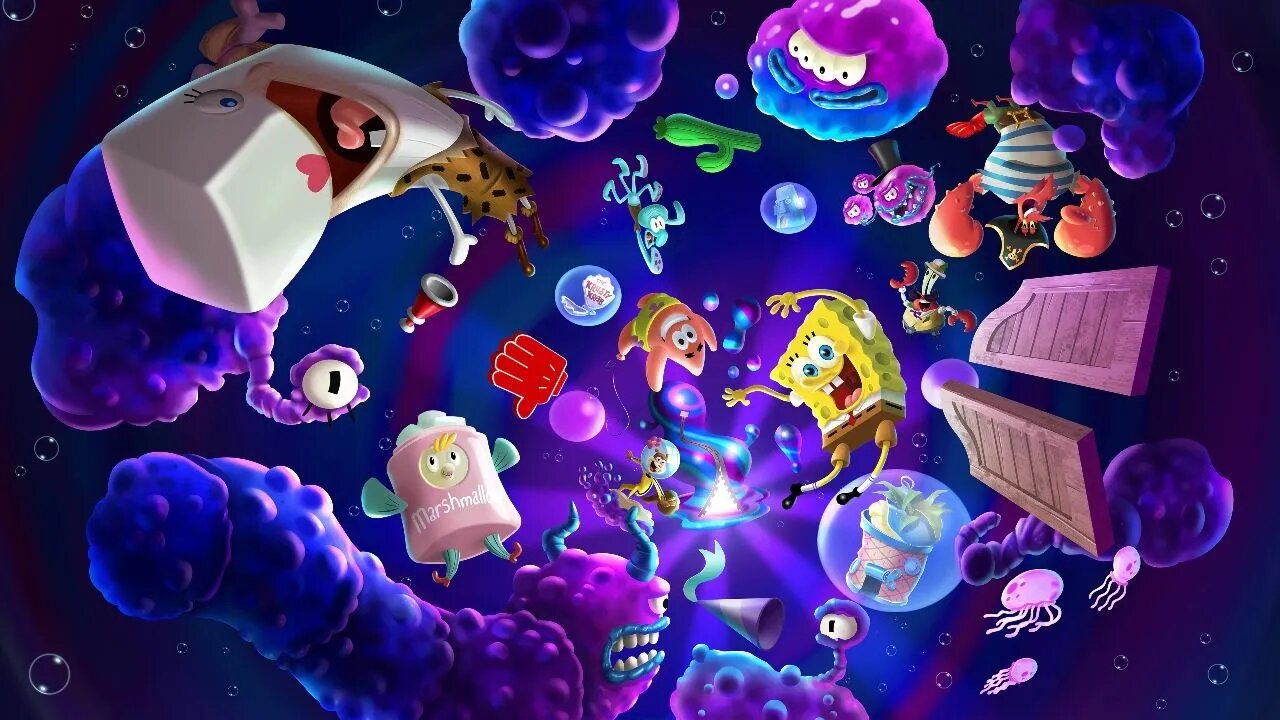 BOB ESPONJA SpongeBob The Cosmic Shake Início de Gameplay Dublado em Português