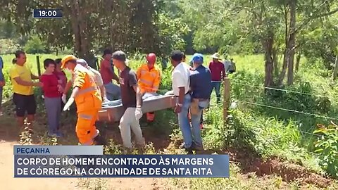 Peçanha: Corpo de Homem Encontrado às Margens de Córrego na Comunidade de Santa Rita.