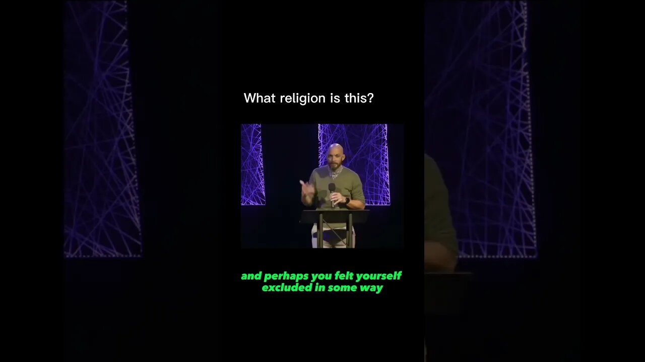 This is not Christianity!