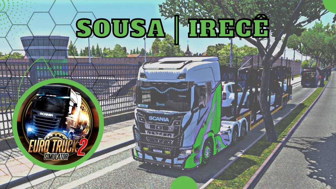 EURO TRUCK SIMULATOR 2 | Sousa ➢ Irecê | G27 | Mapa EAA | No Commentary