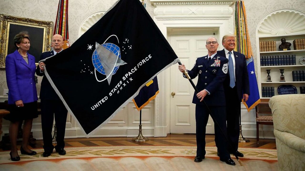 TRUMP❤️🇺🇸🥇🇺🇸🪽DISCUSS CREATION🤍🇺🇸🏅🪽OF SPACE FORCE💙🇺🇸🏅🪽🏛️🛸🌌⭐️