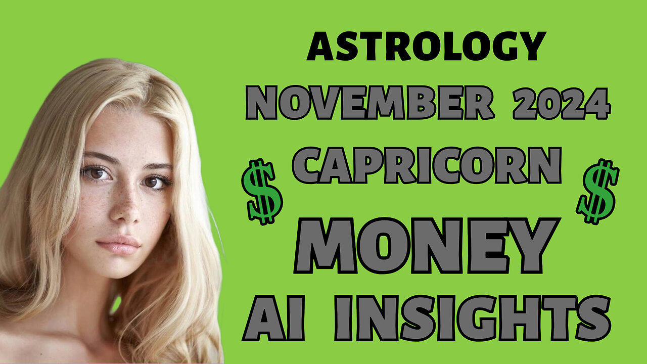 AI Reveals Capricorn's Financial Summit November 2024: Wealth Ascension!