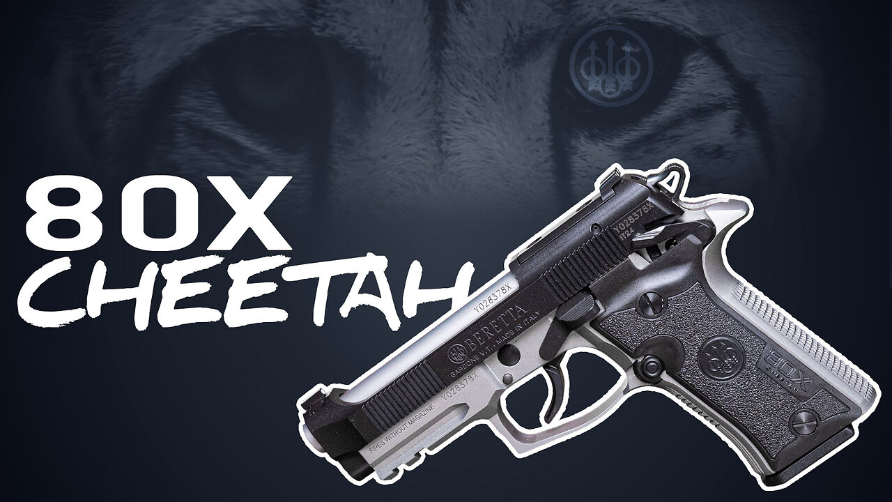 Beretta 80X Cheetah 380 ACP Pistol Gray Edition | Features