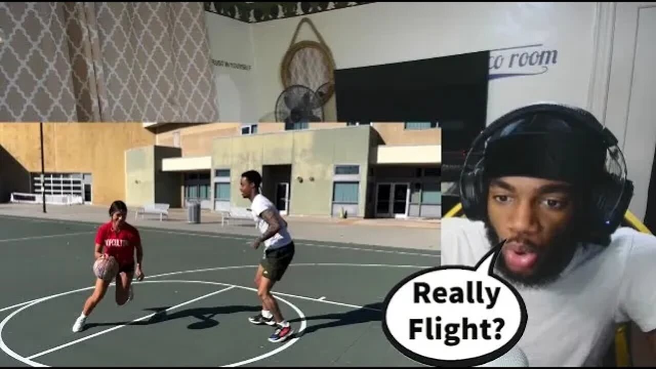 Flight lost yet another 1v1🤦♂️To a Baddie