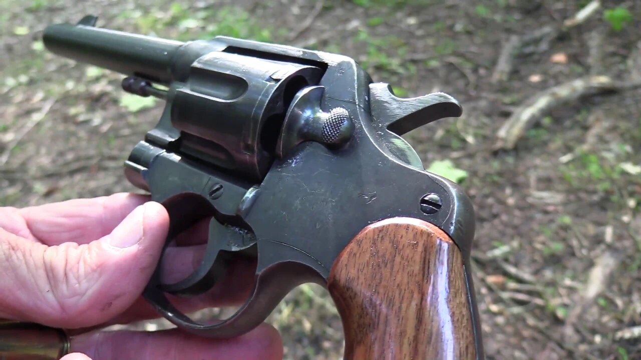 Colt 1917 close up