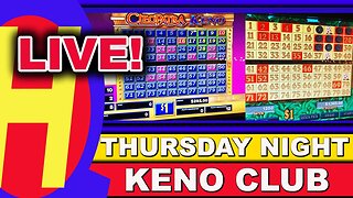 🔴LIVE Keno Play from Belterra Park Casino! #ThursdayNightKenoClub